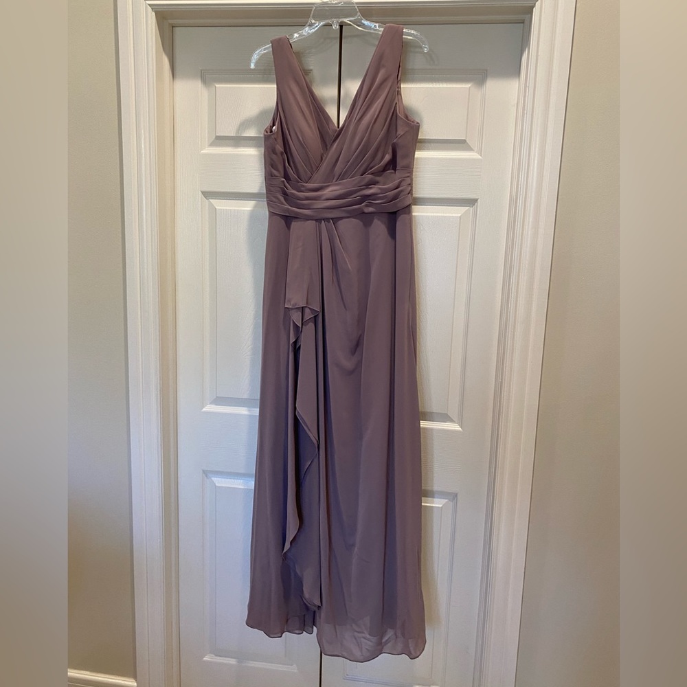 Azazie bridesmaid dress in dusk